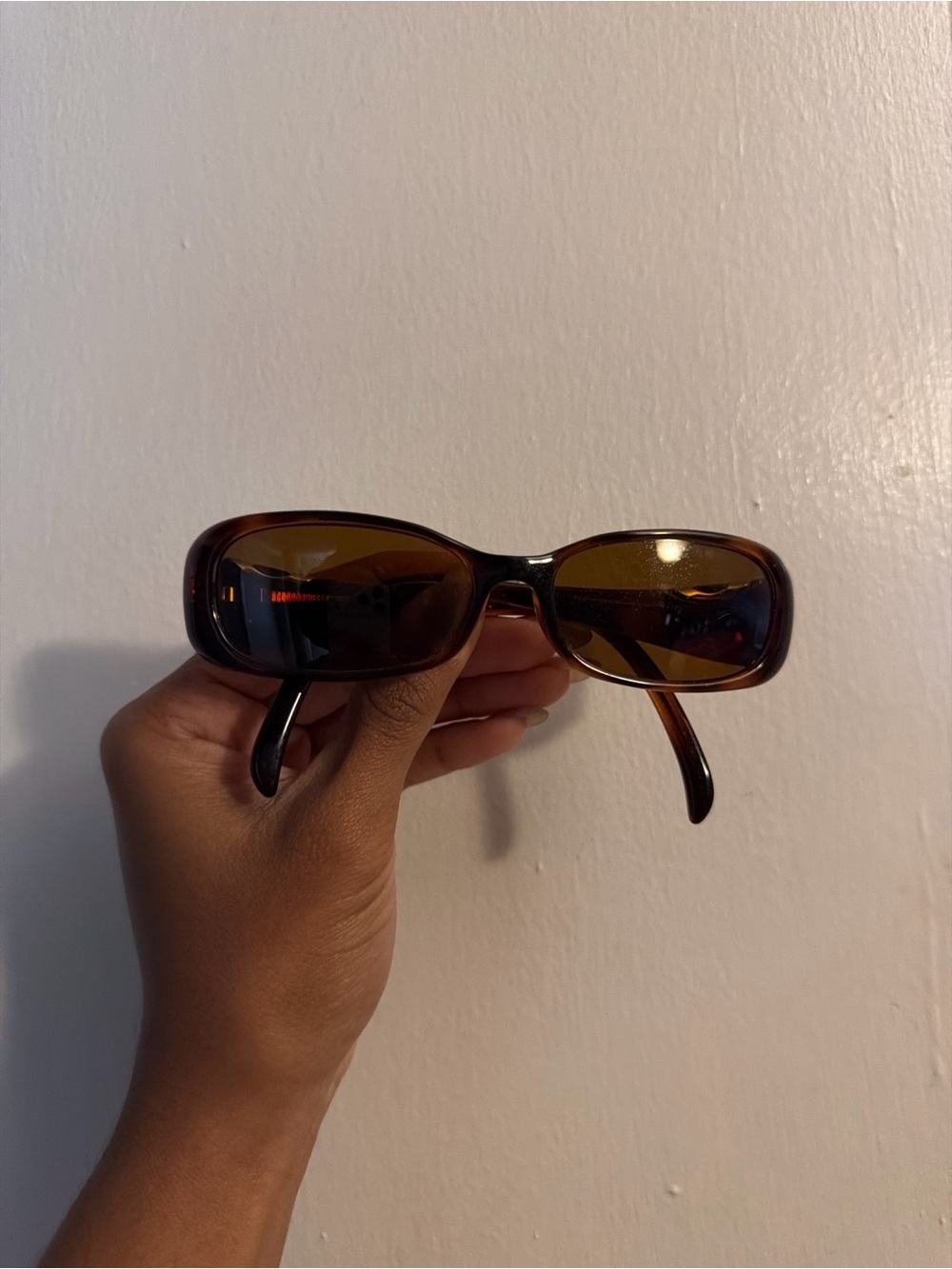 Fendi Women's Tortoiseshell Rectangular Sunglasses — Brown Lenses